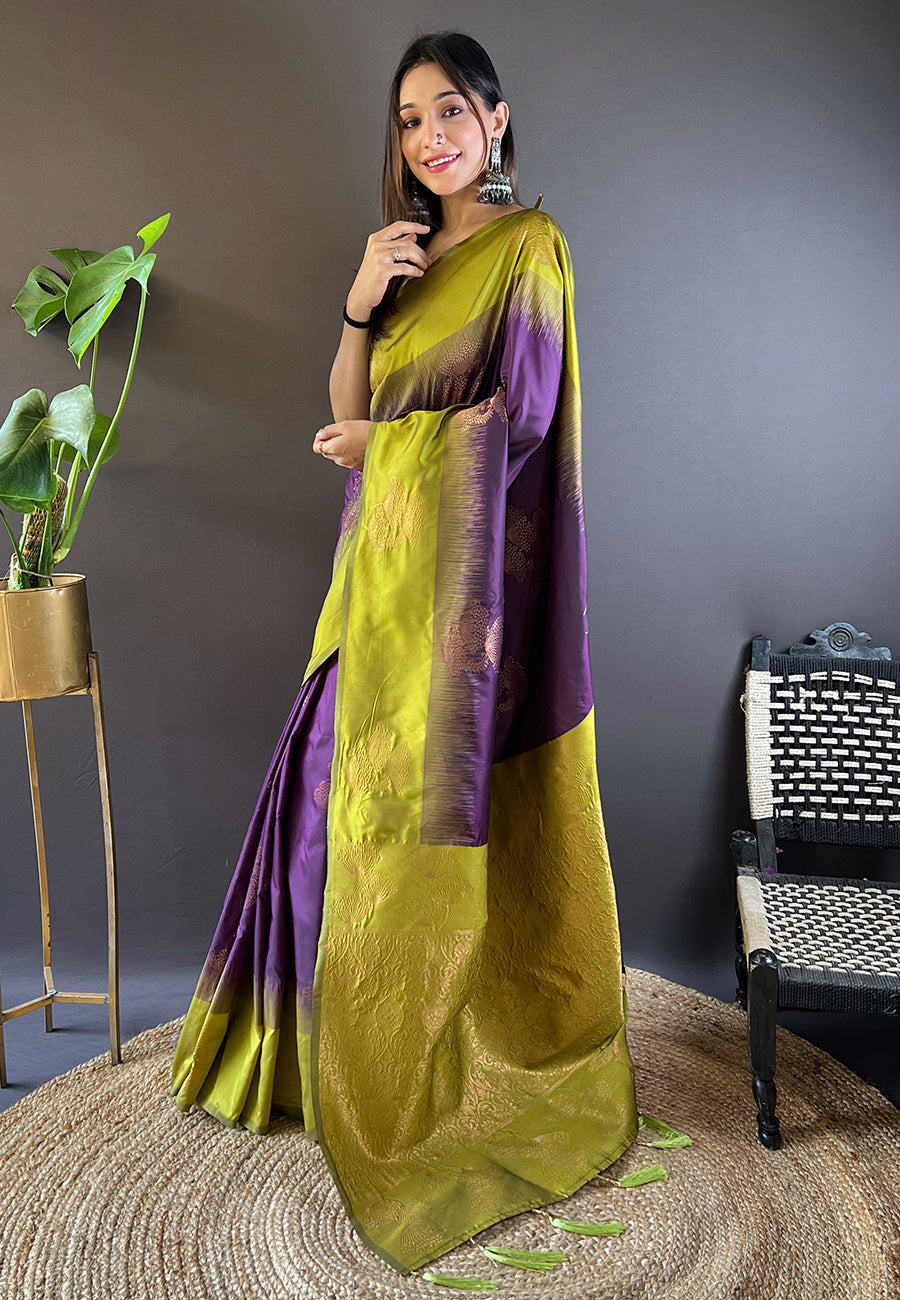 SAANJH SILK SAREE