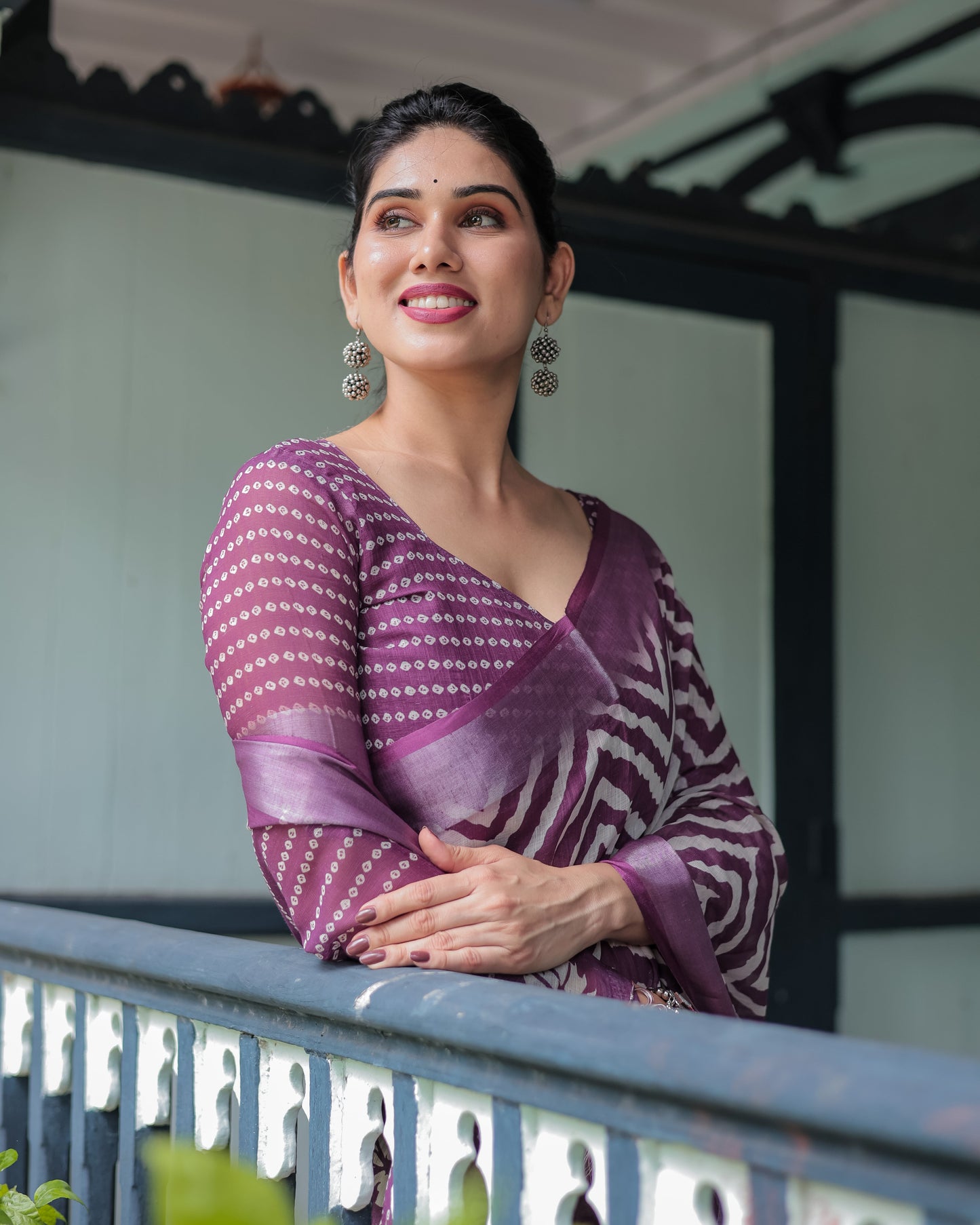 KASHVI PURE LINEN SAREE