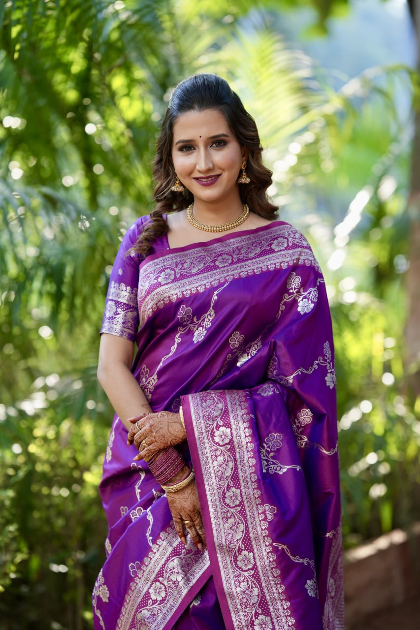 Diya's silk saree