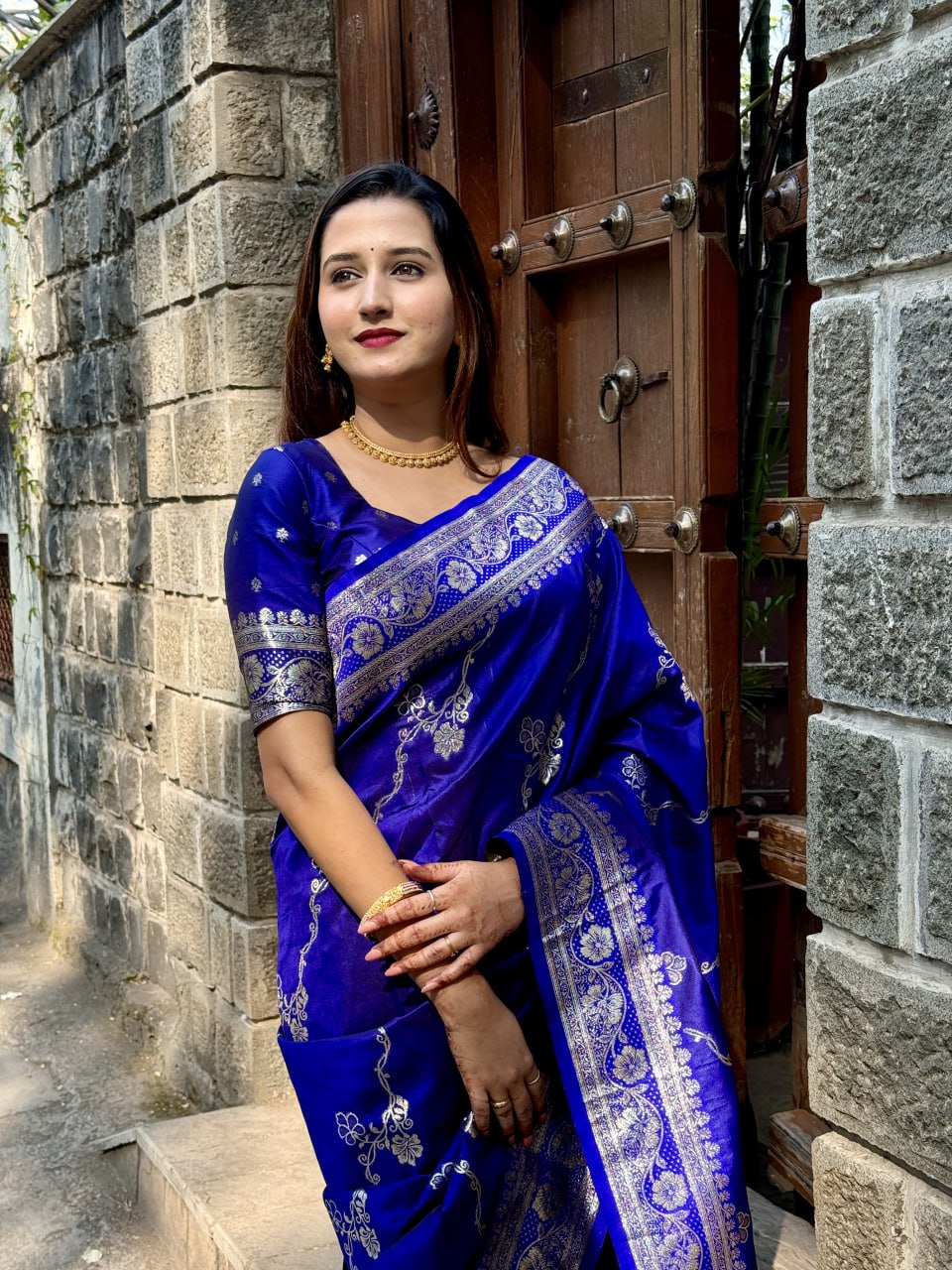 Diya's silk saree