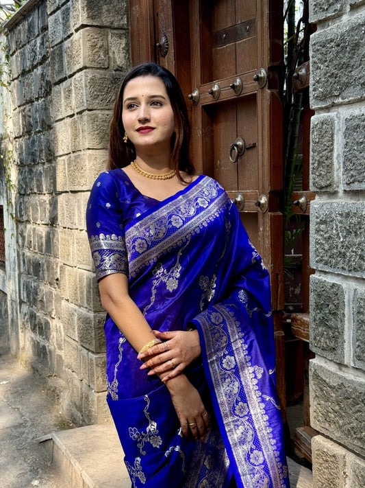 Diya's silk saree