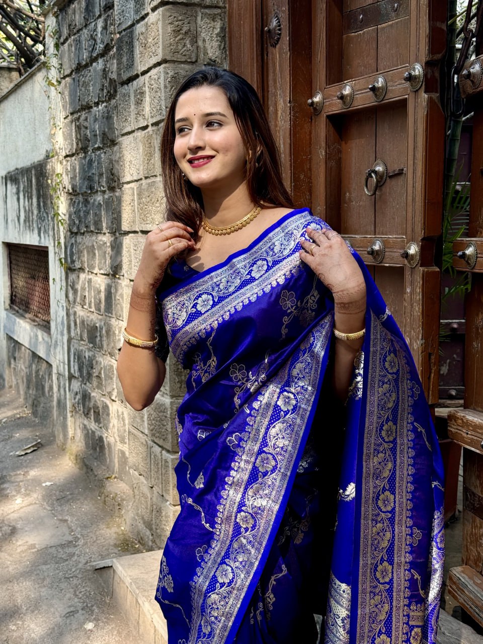 Diya's silk saree