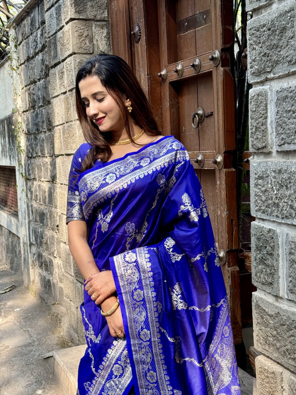 Diya's silk saree