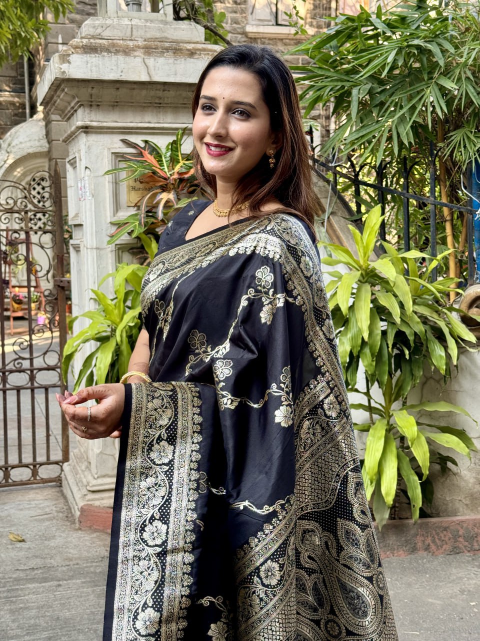 Diya's silk saree