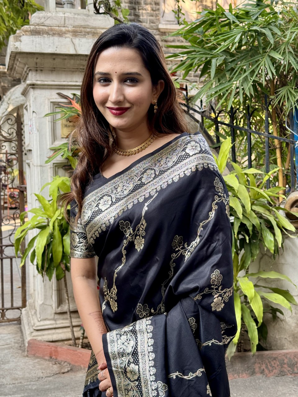 Diya's silk saree