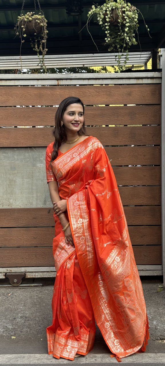 Diya's silk saree
