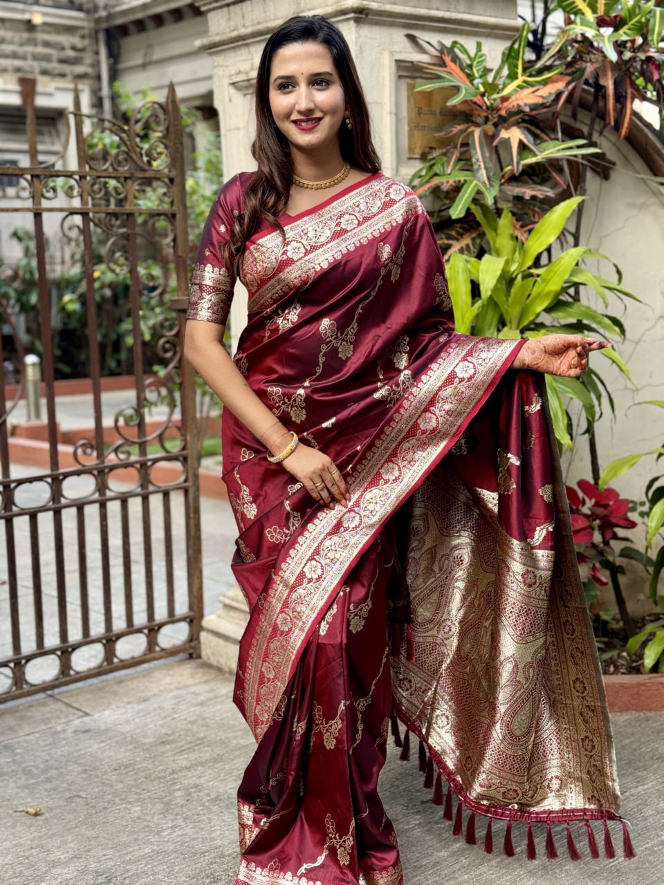 Diya's silk saree