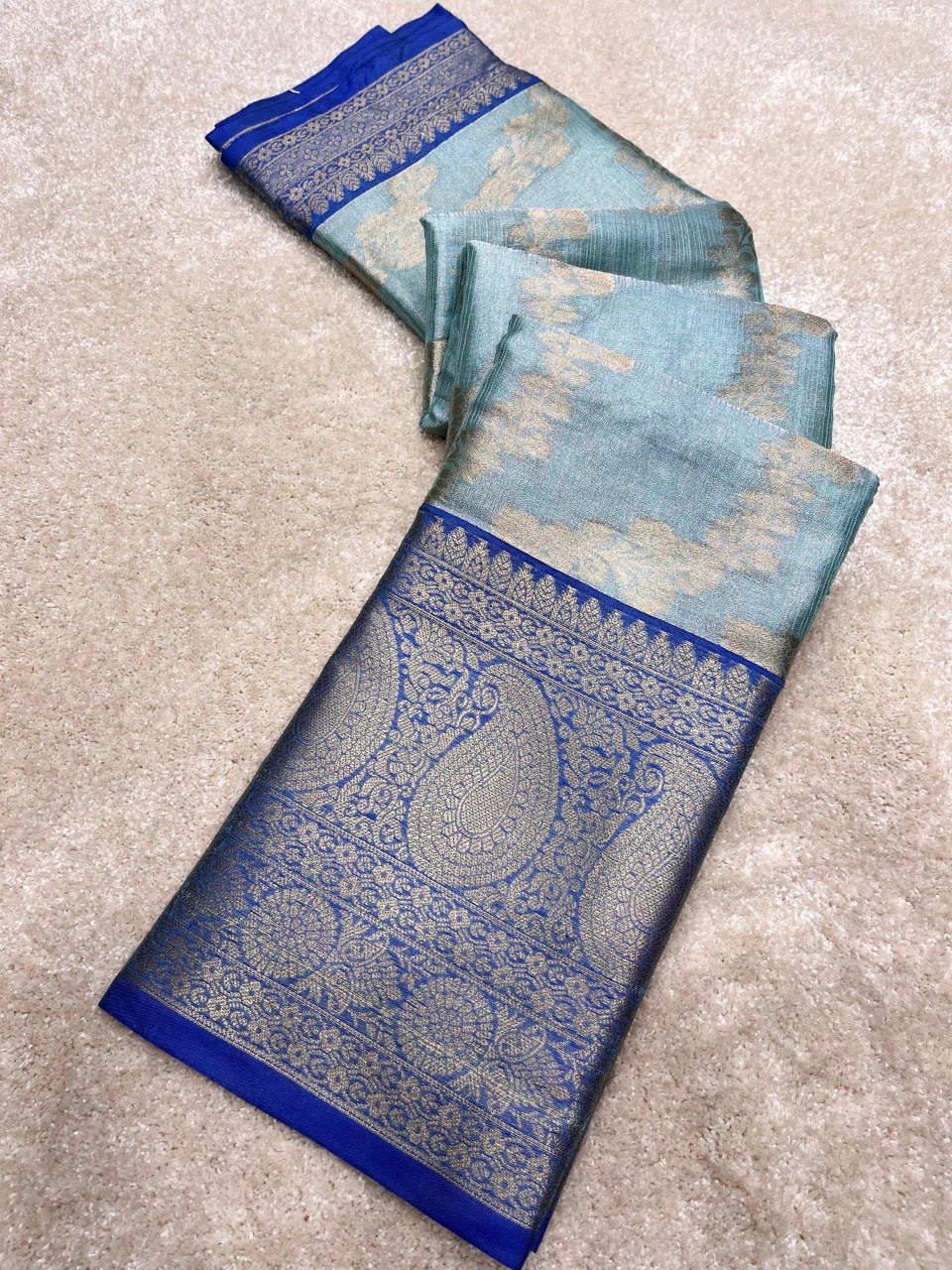 SAANVI TISSUE SILK SAREE