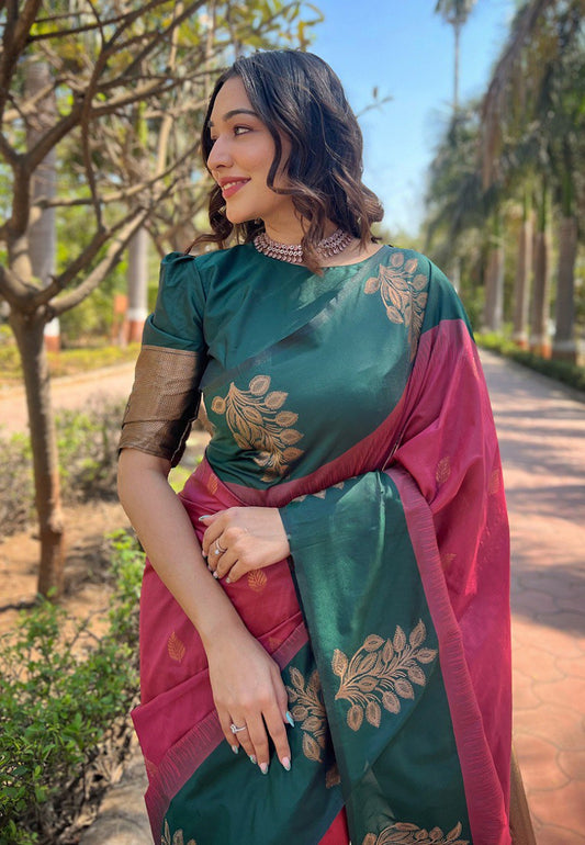 SAANJH SILK SAREE