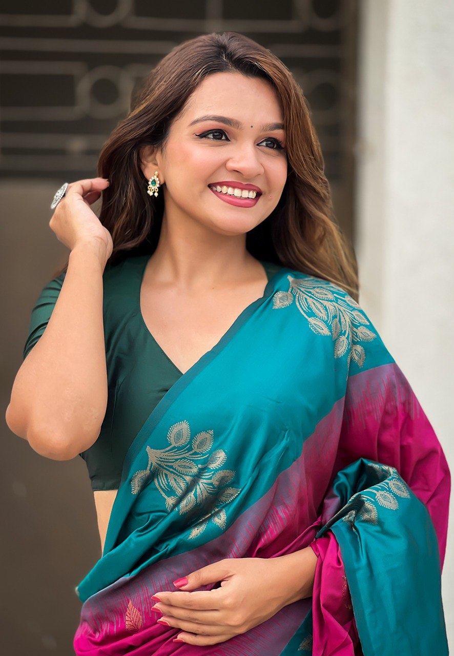 SAANJH SILK SAREE