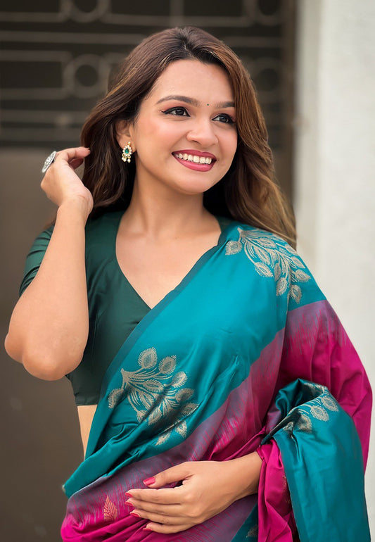 SAANJH SILK SAREE