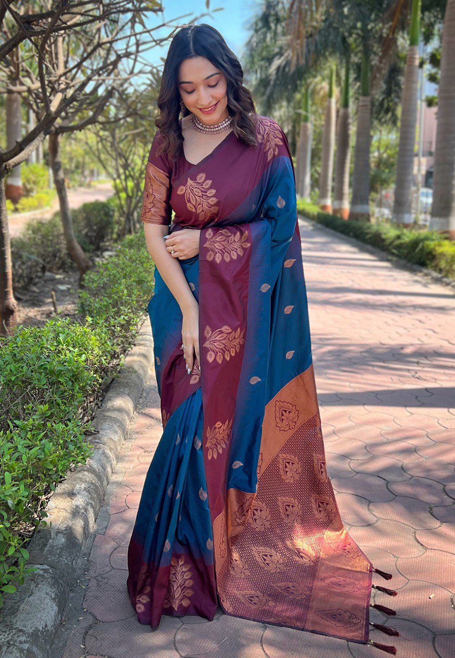 SAANJH SILK SAREE