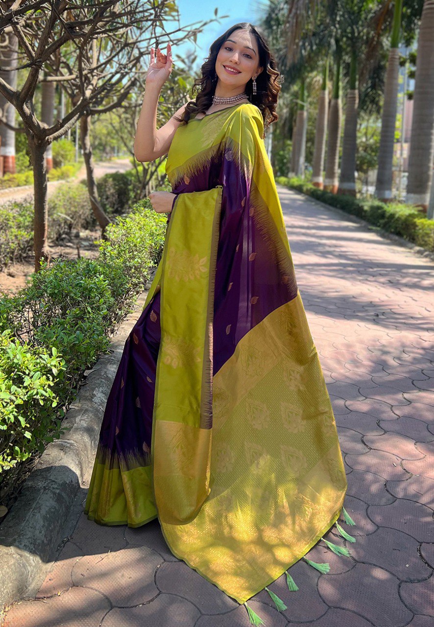 SAANJH SILK SAREE