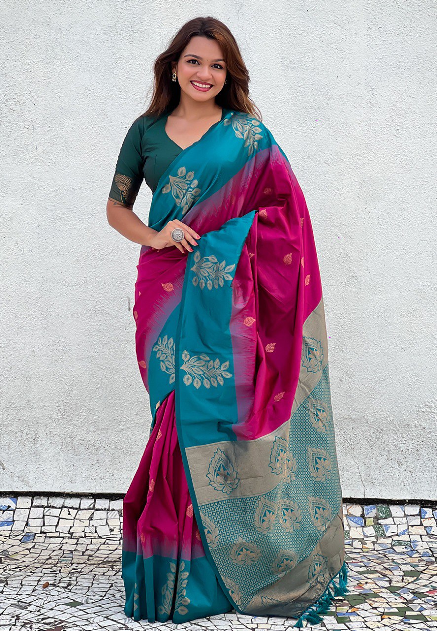 SAANJH SILK SAREE