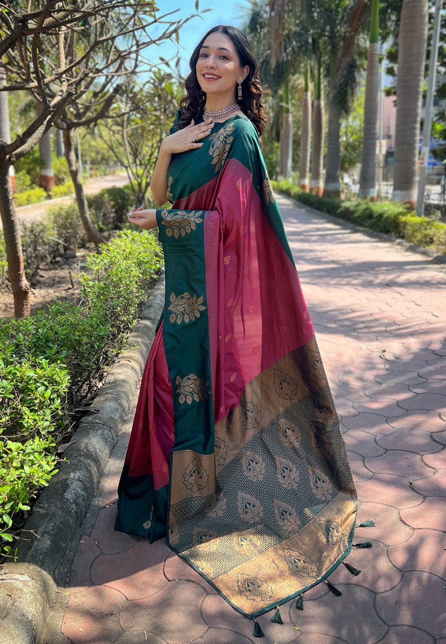 SAANJH SILK SAREE