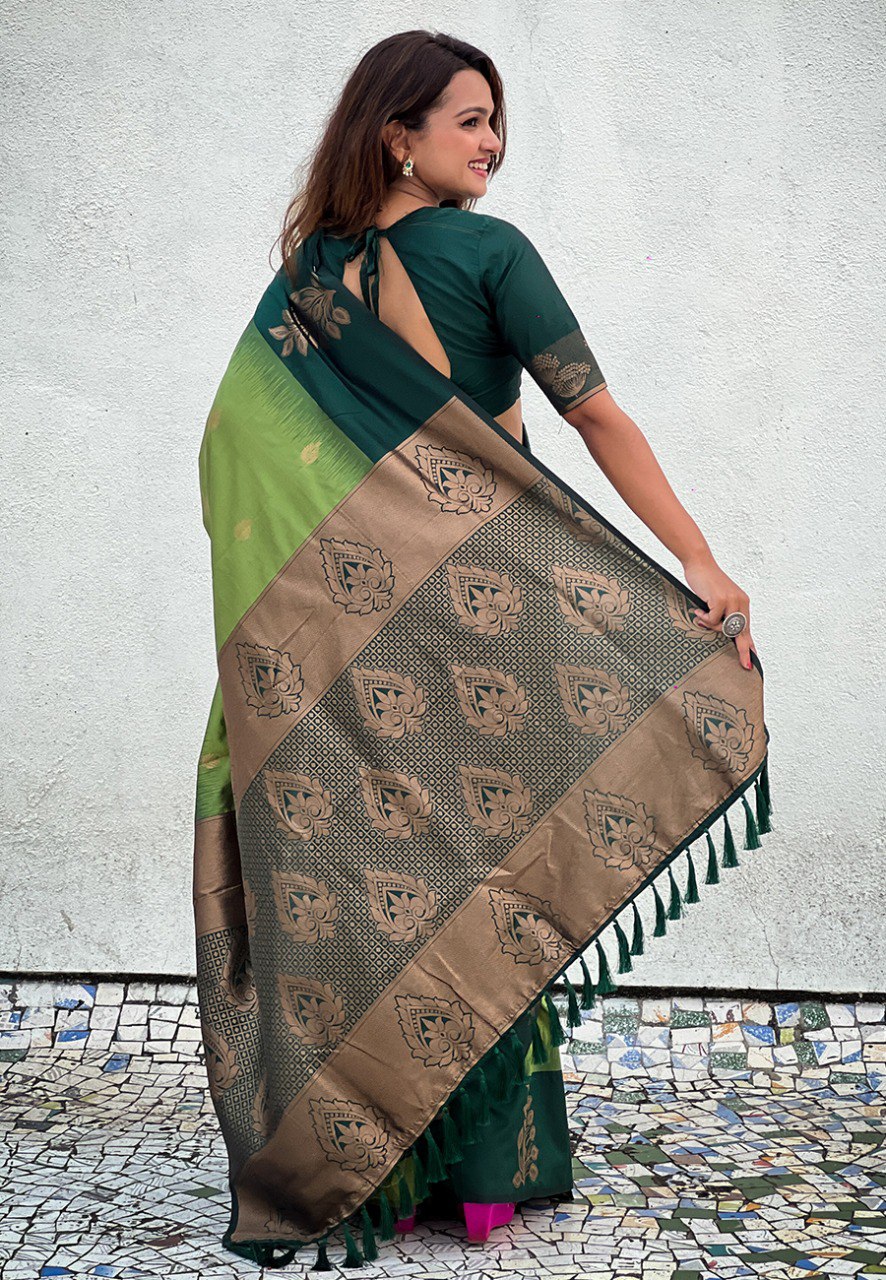 SAANJH SILK SAREE