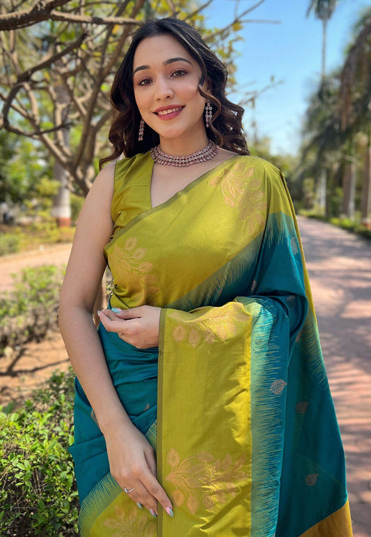 SAANJH SILK SAREE