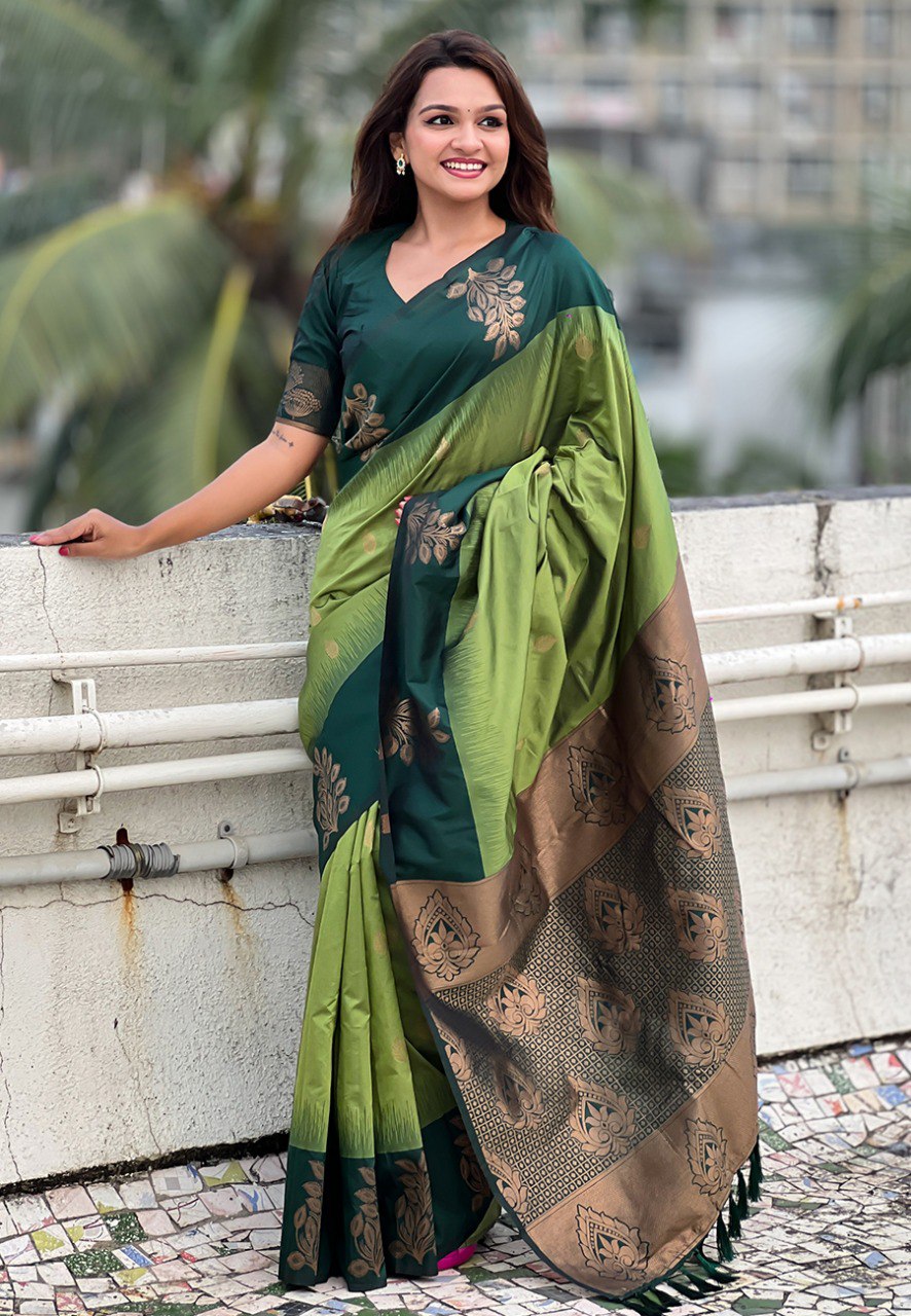 SAANJH SILK SAREE