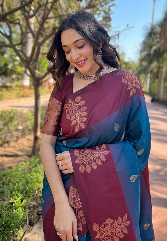 SAANJH SILK SAREE
