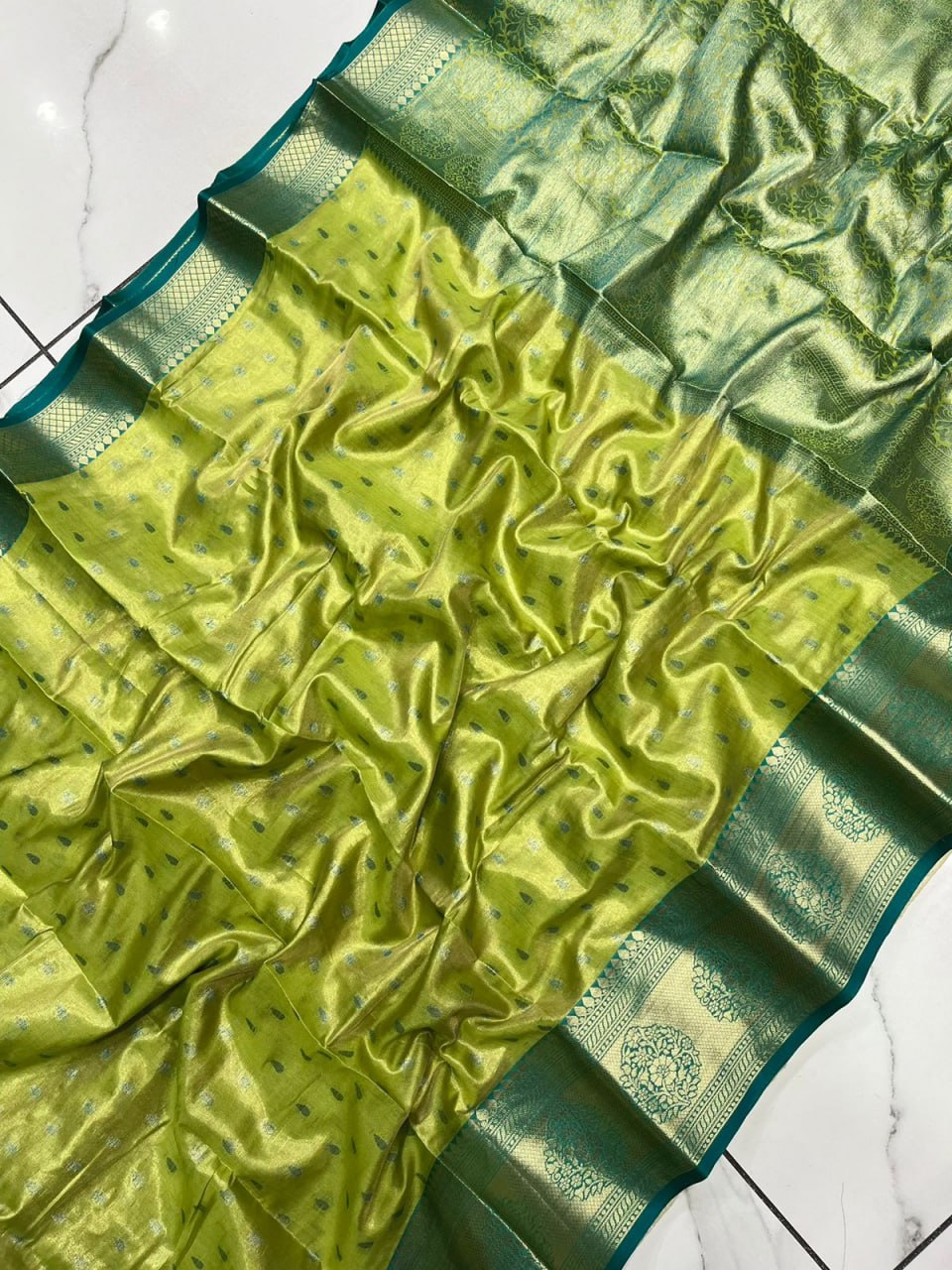 KASHVI ZARI TISSUE SAREE