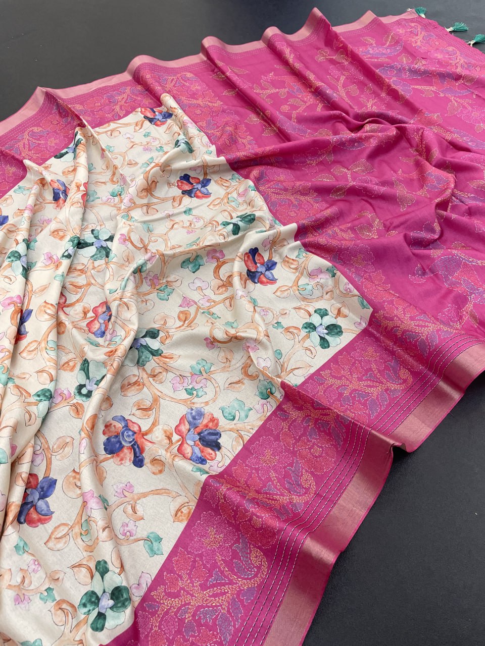 ISHITA KALAMKARI SILK SAREE