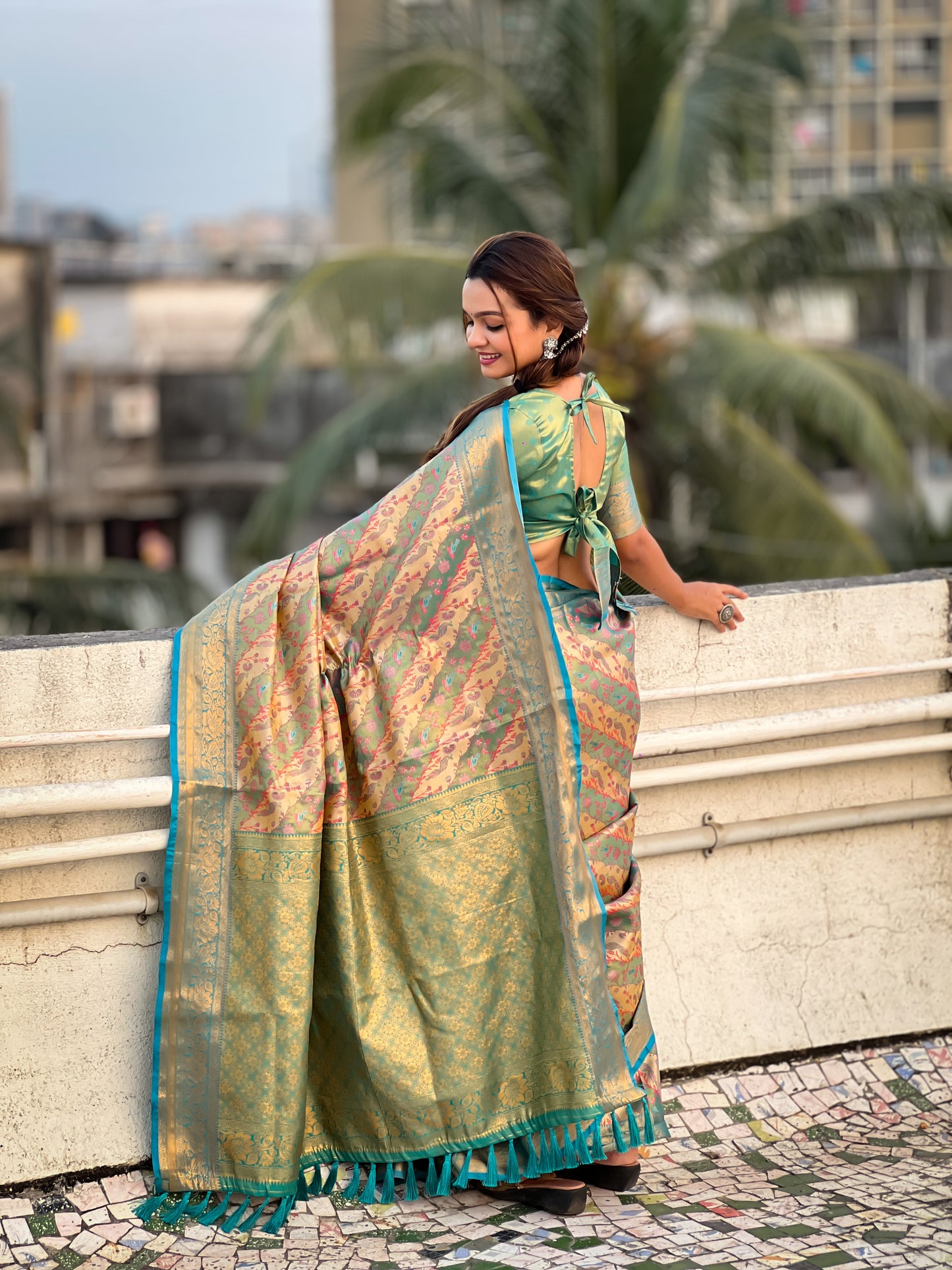 ADVIKA DHARMAVARAM SILK SAREE