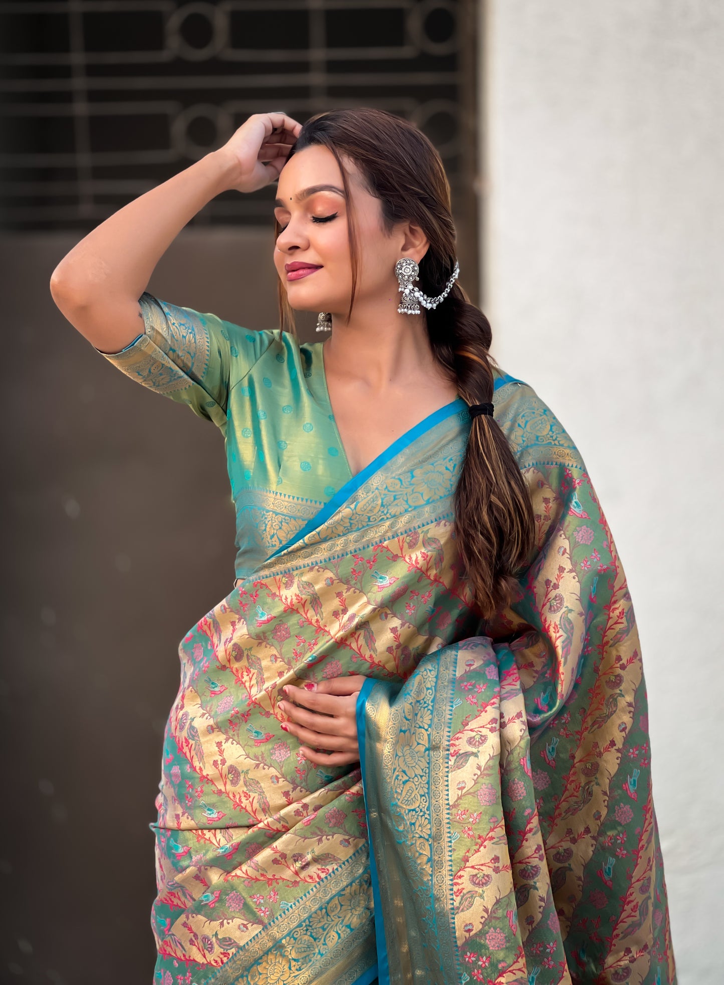 ADVIKA DHARMAVARAM SILK SAREE