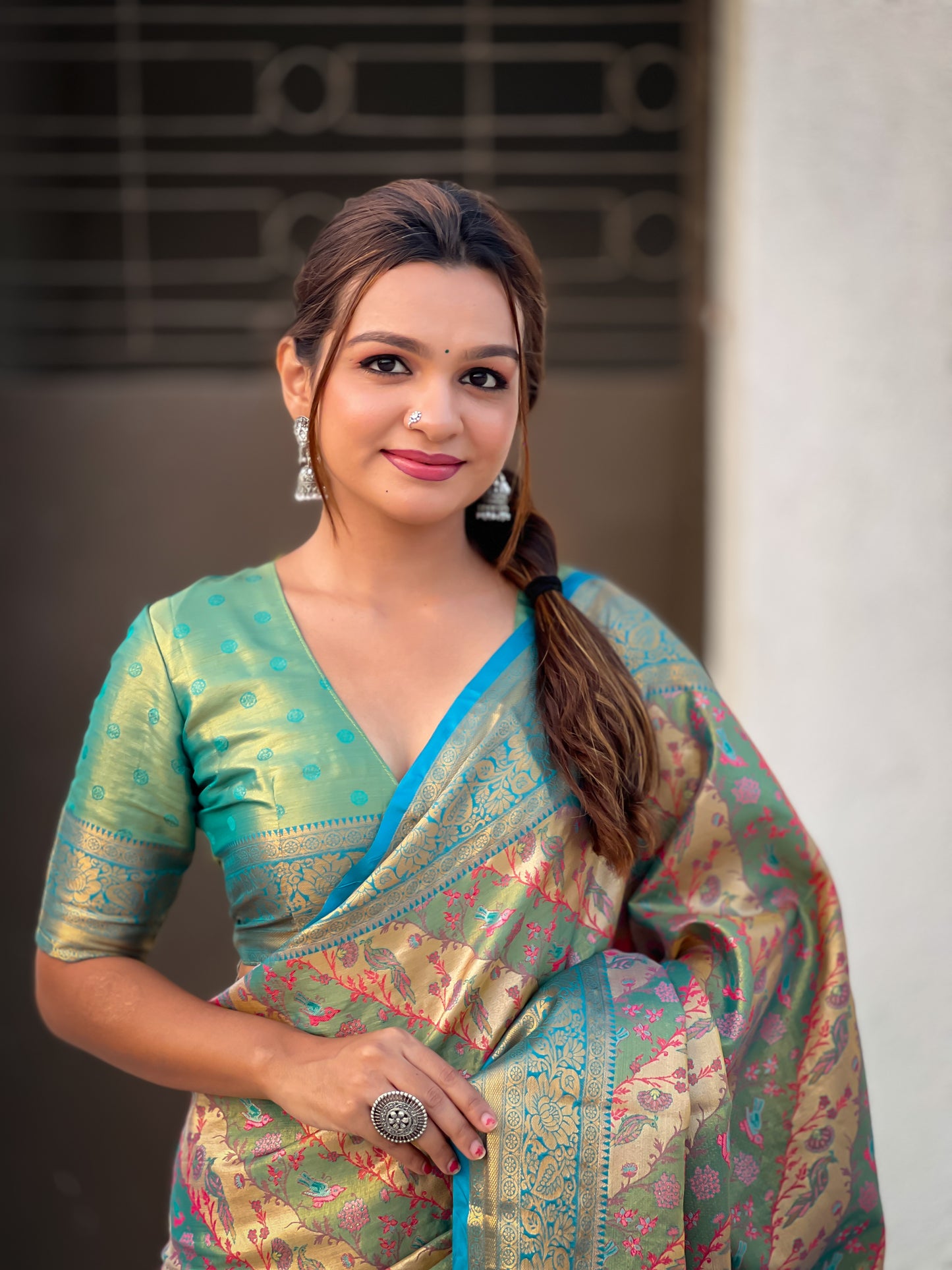 ADVIKA DHARMAVARAM SILK SAREE