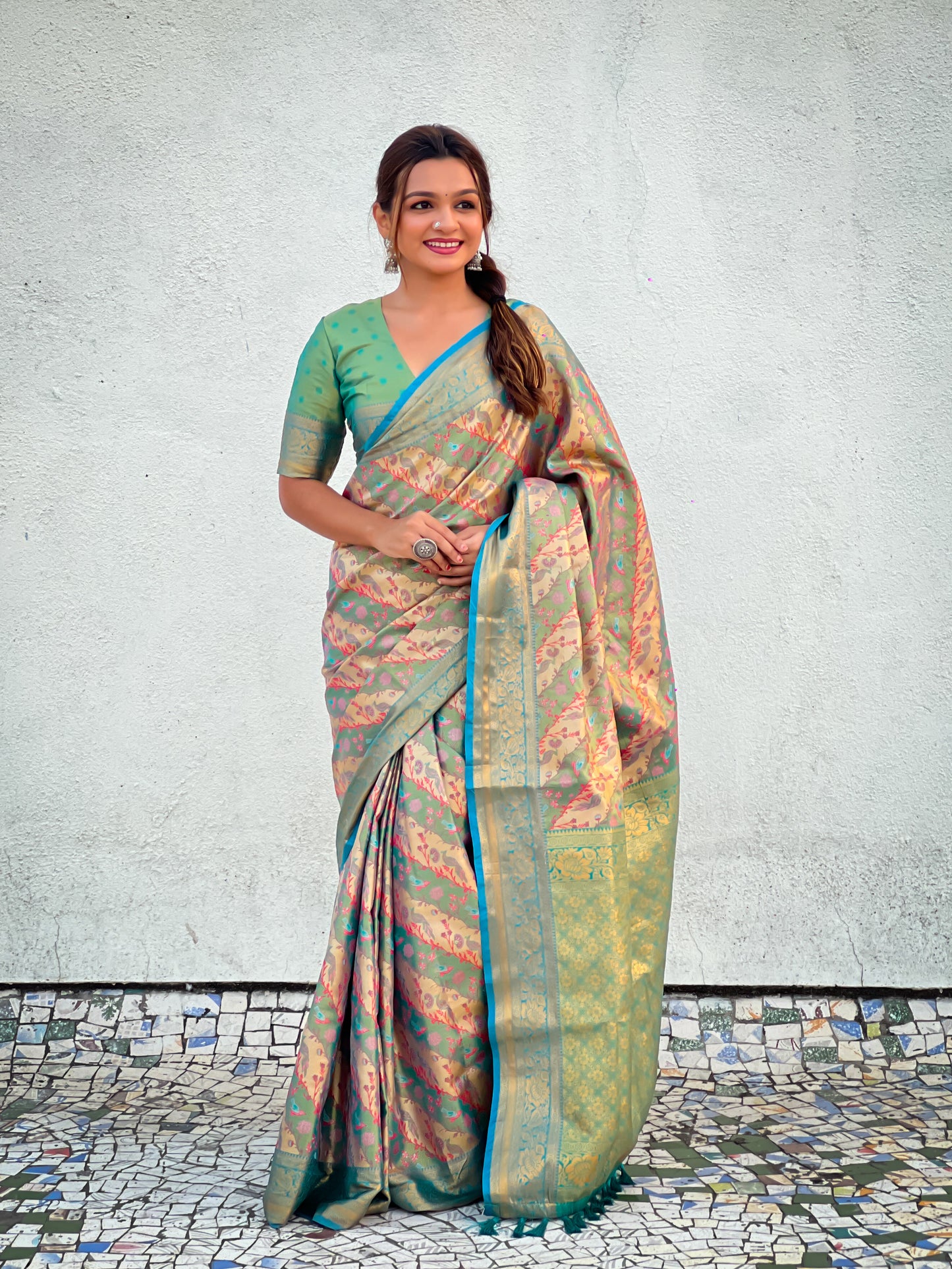 ADVIKA DHARMAVARAM SILK SAREE