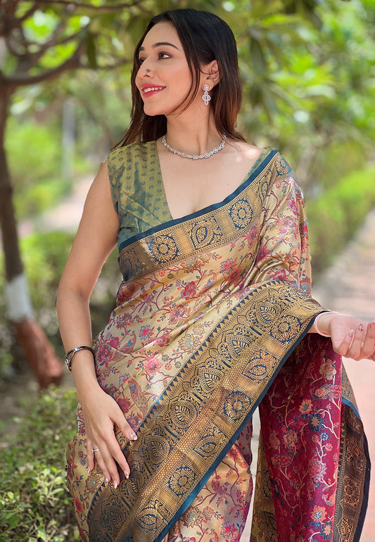 LATIKA DHARMAVARAM SILK SAREE