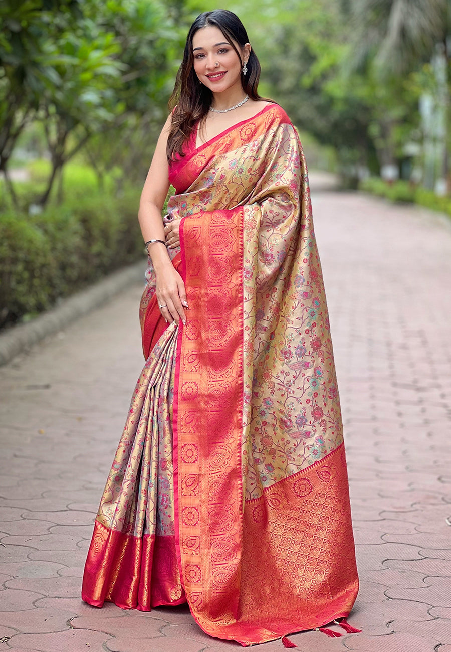 LATIKA DHARMAVARAM SILK SAREE