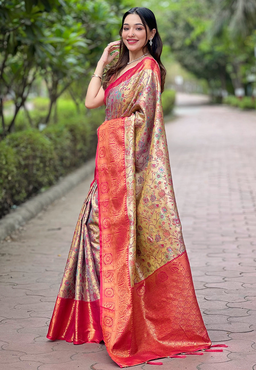 LATIKA DHARMAVARAM SILK SAREE