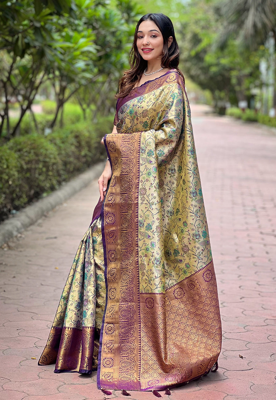 LATIKA DHARMAVARAM SILK SAREE