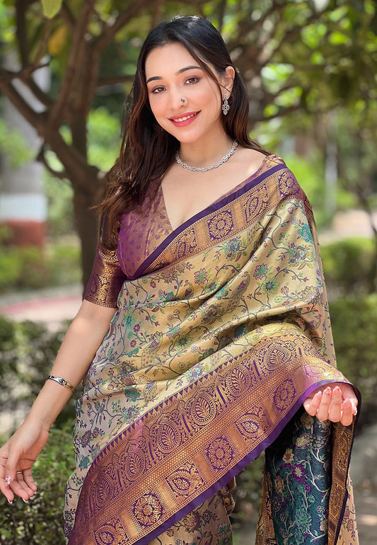LATIKA DHARMAVARAM SILK SAREE