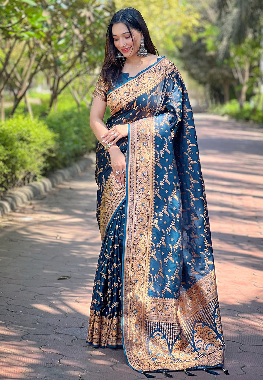 INAAYA  KATAN SILK SAREE