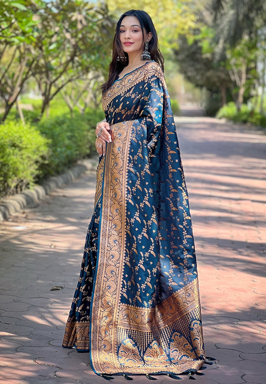 INAAYA  KATAN SILK SAREE