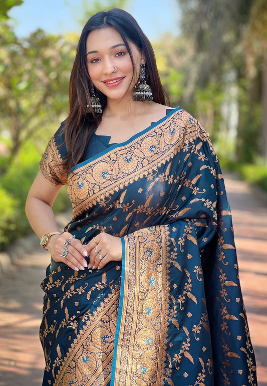 INAAYA  KATAN SILK SAREE