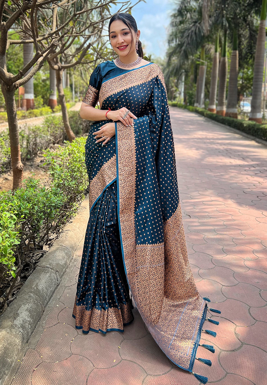 INAAYA  KATAN SILK SAREE
