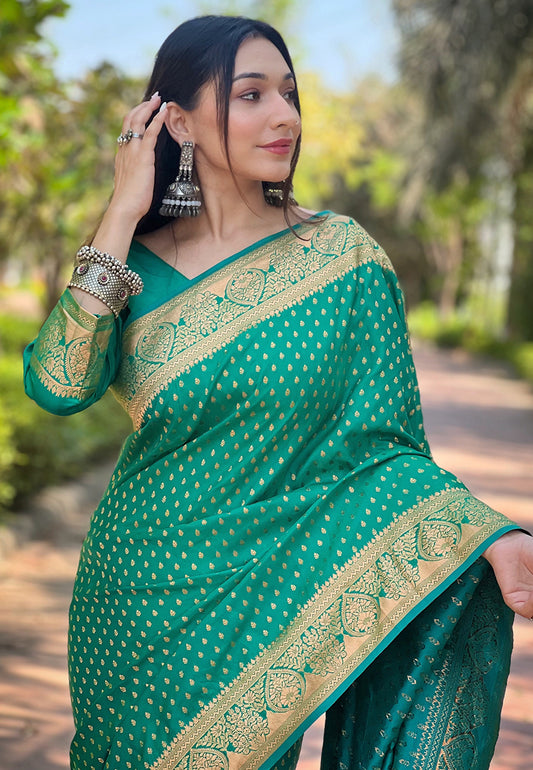 INAAYA  KATAN SILK SAREE