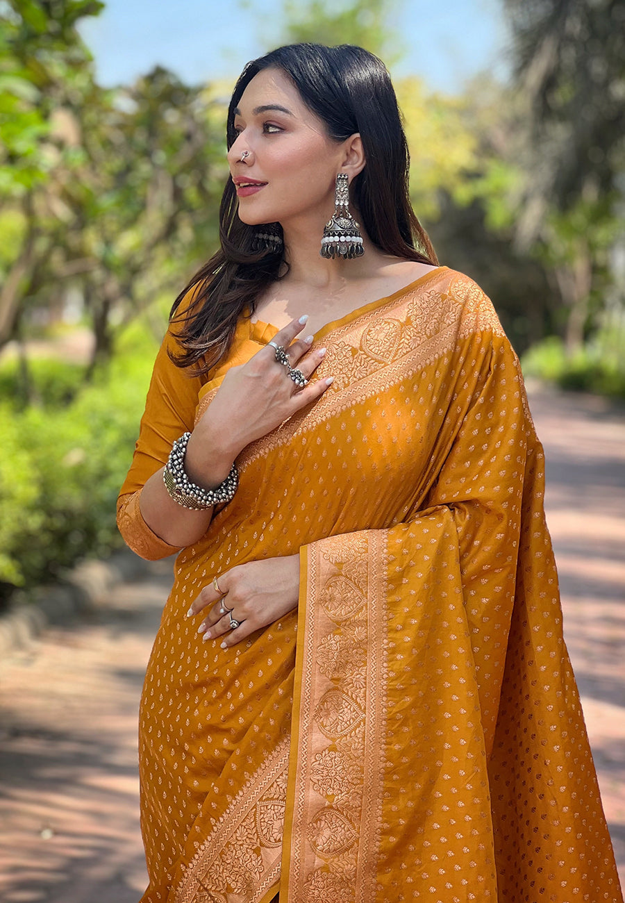 INAAYA  KATAN SILK SAREE