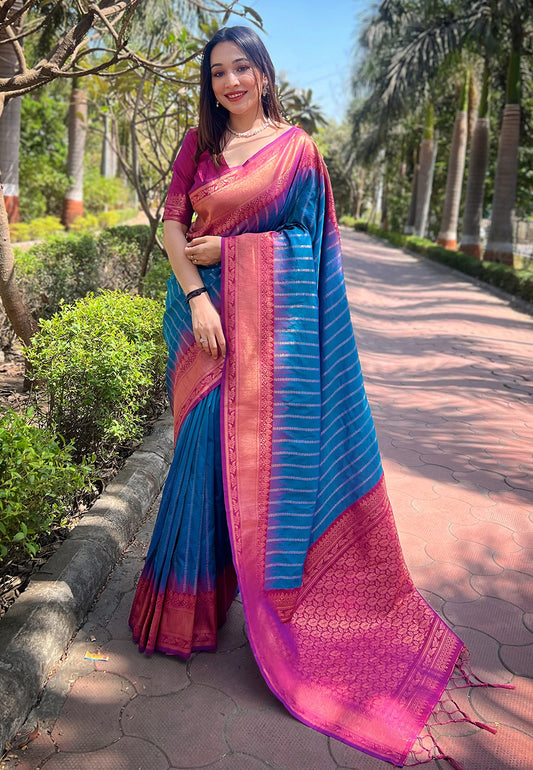 SAANJH SILK SAREE