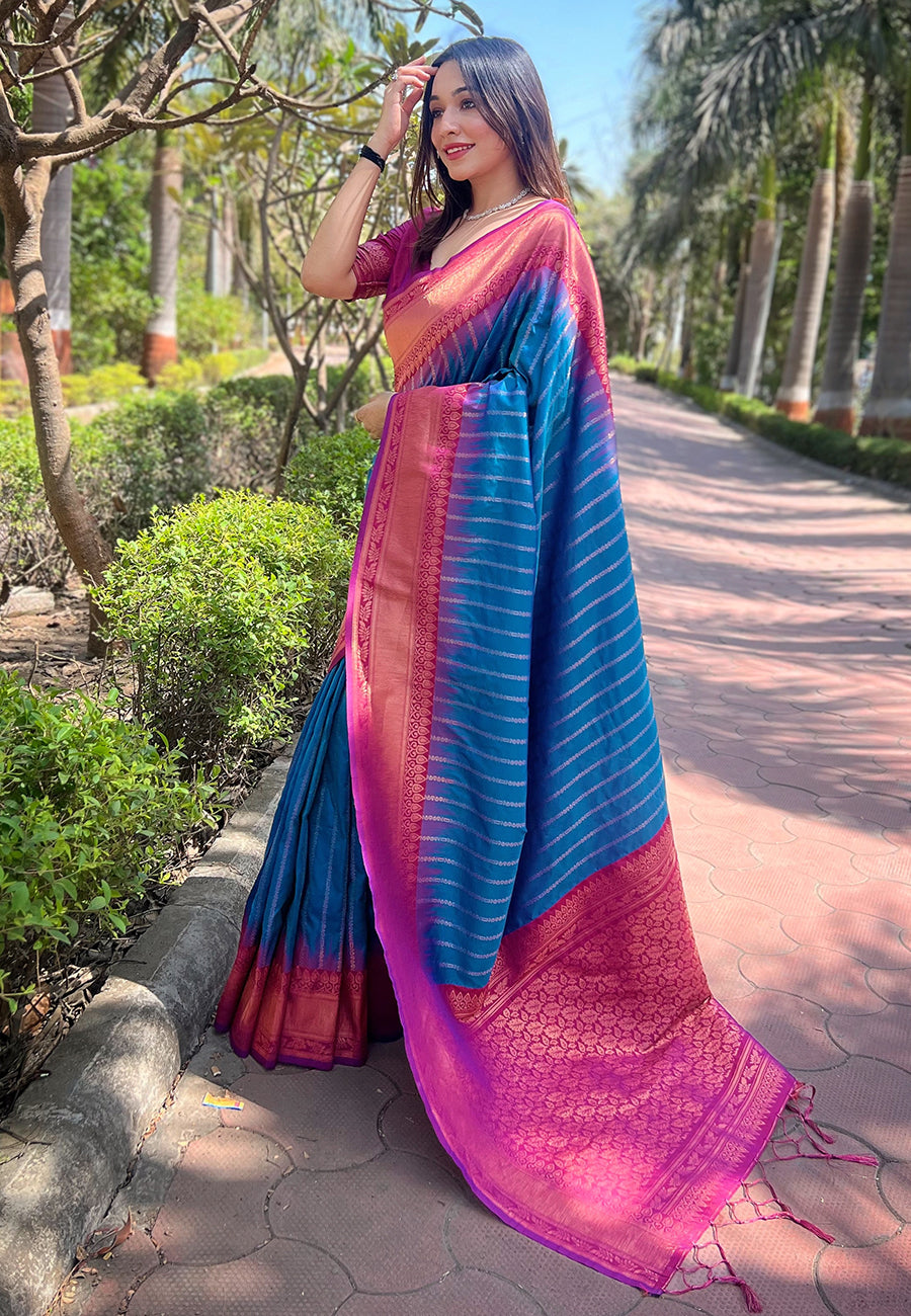 SAANJH SILK SAREE