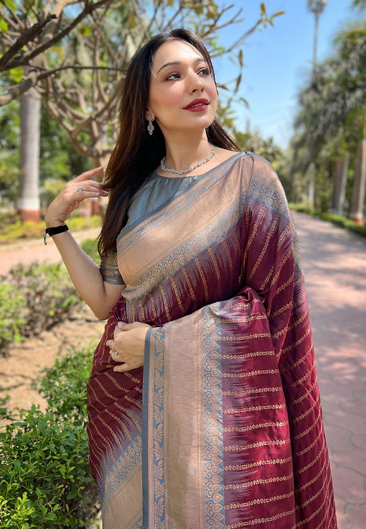 SAANJH SILK SAREE