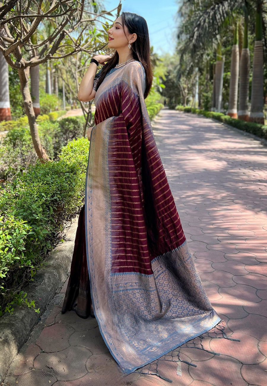 SAANJH SILK SAREE