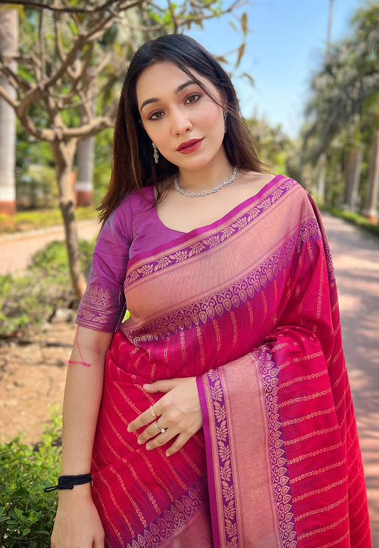 SAANJH SILK SAREE