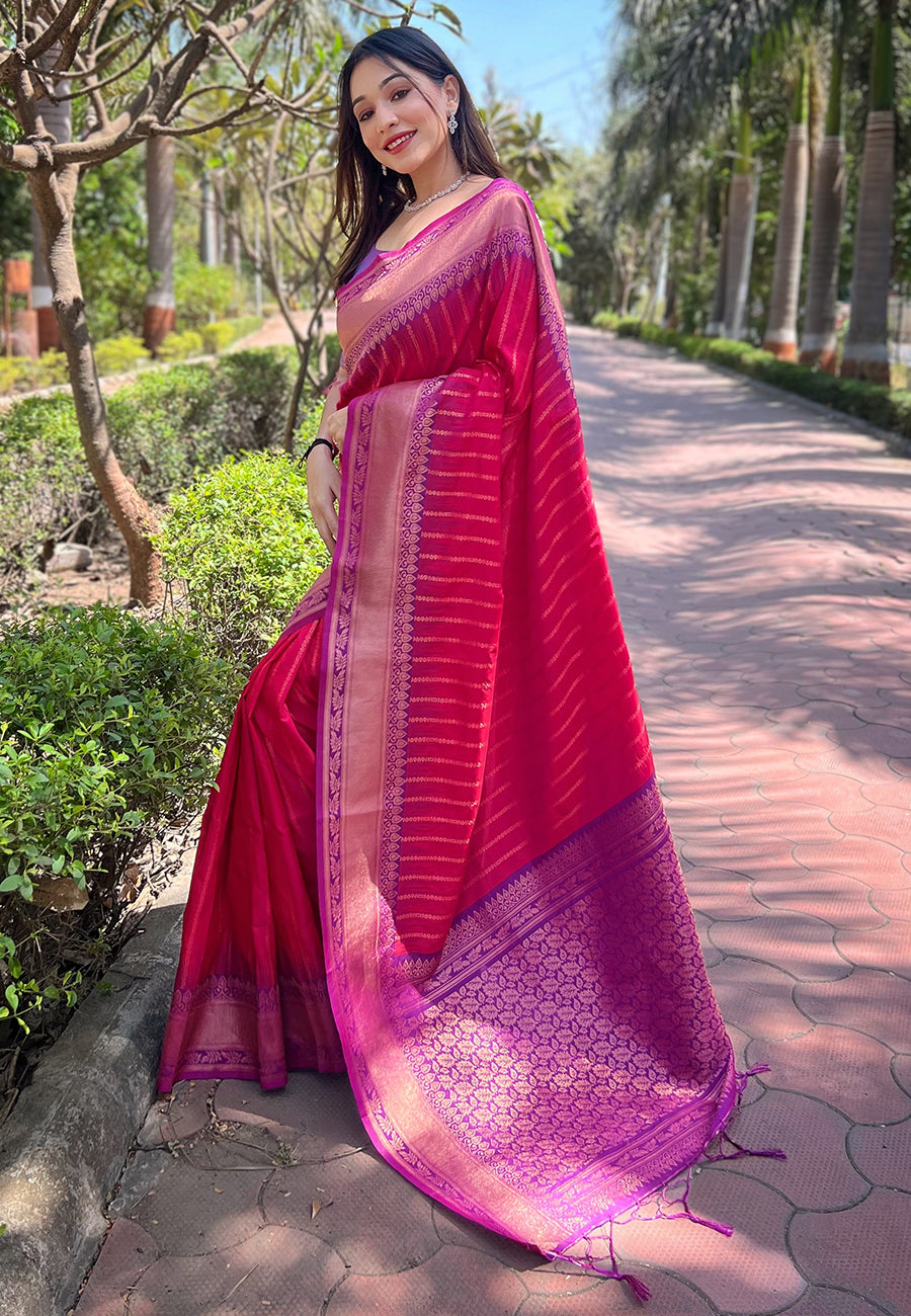 SAANJH SILK SAREE