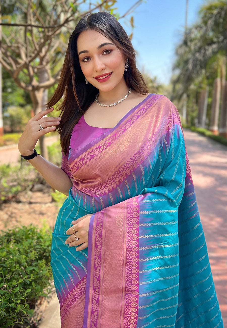 SAANJH SILK SAREE