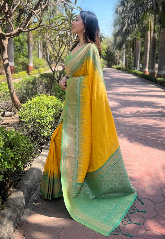SAANJH SILK SAREE