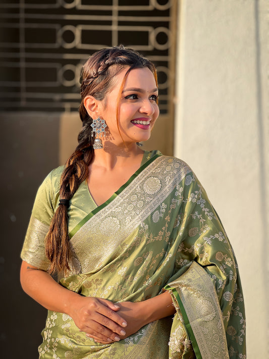 KOHINOOR BANARAS ANTIQUE SAREE