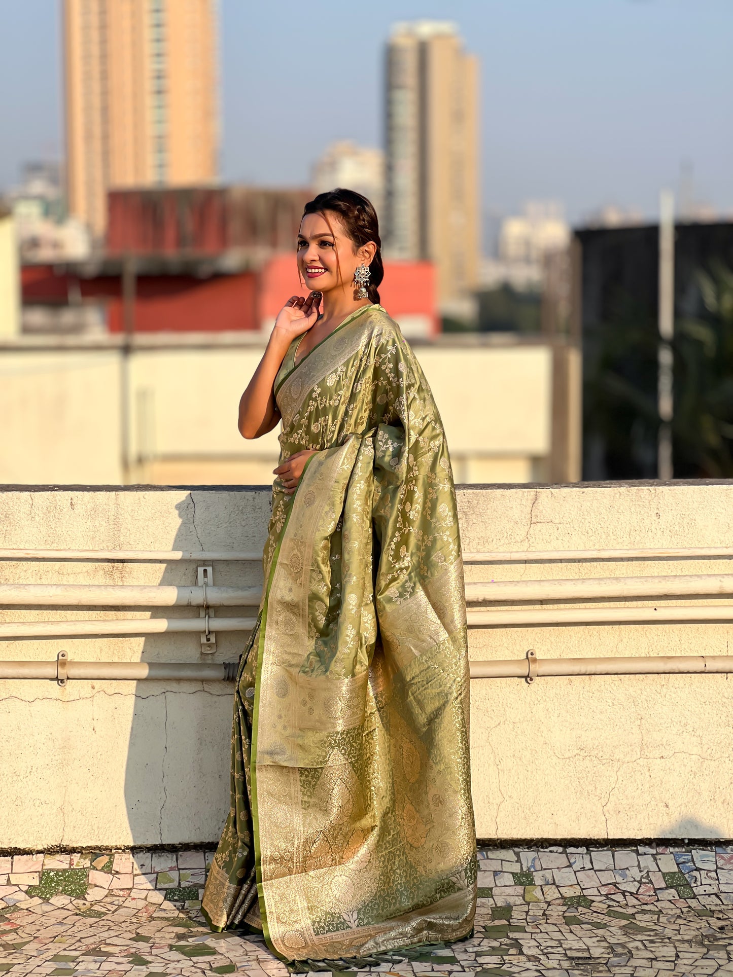 KOHINOOR BANARAS ANTIQUE SAREE